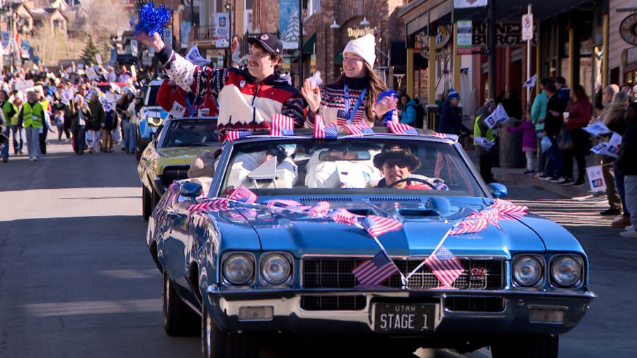 Park City welcomes home Olympians, Paralympians in community parade