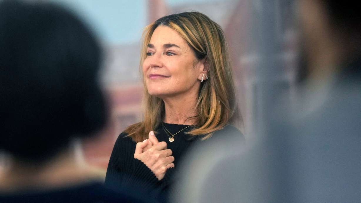 Savannah Guthrie visits the Today show at Rockefeller Plaza in New York on March 5. On Monday, she returned to the anchor desk for the first time since her mother's disappearance.