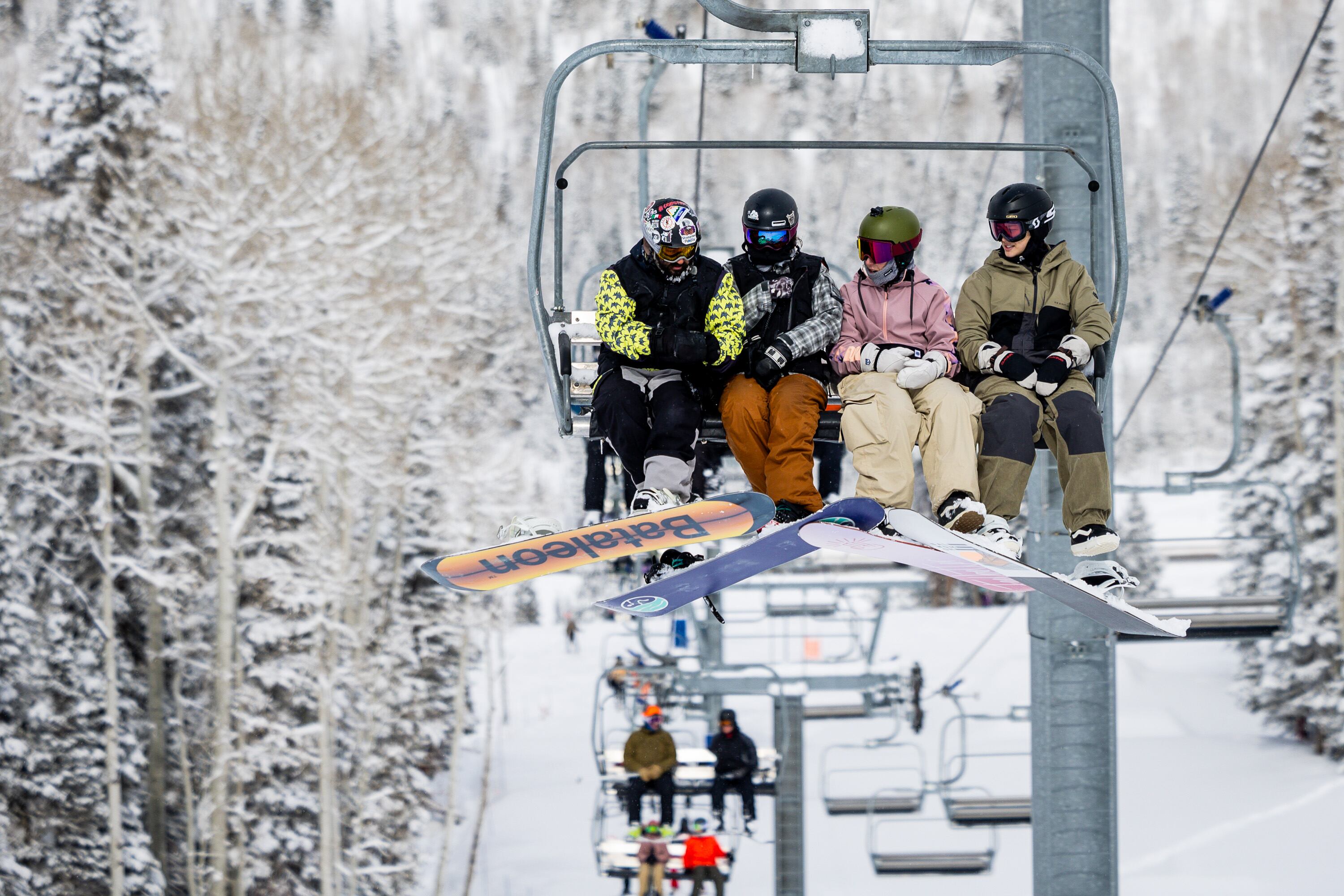 People enjoy fresh snow at Solitude Mountain Resort in Brighton on March 6. A recent lawsuit amplified questions about daily lift tickets and season passes.