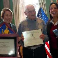 107-year-old World War II veteran honored at Massachusetts State House