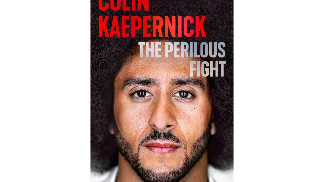 This cover image released by Legacy Lit shows "The Perilous Fight" by Colin Kaepernick.