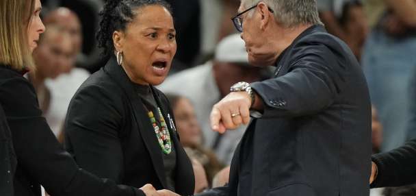 South Carolina's Staley says it is time to move past her Final Four skirmish with UConn's Auriemma
