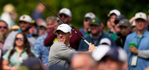 Rory McIlroy is taking a champion's victory lap at Augusta National ahead of his Masters defense