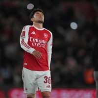 Arsenal beats Sporting Lisbon on Havertz's late goal in Champions League quarterfinals