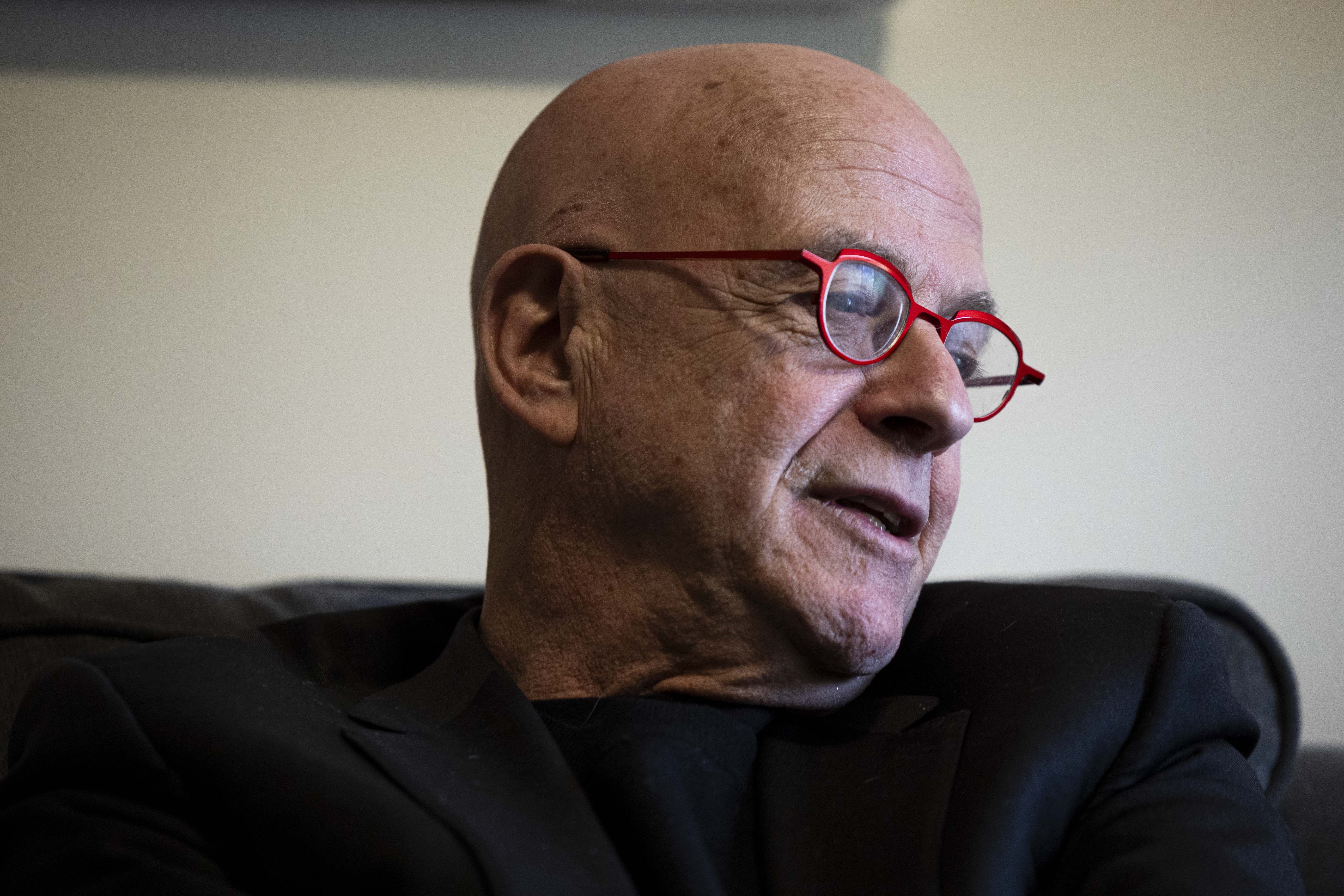 Amos Guiora is pictured at his home in Salt Lake City on Feb. 24, 2025. Guiora, a professor at the University of Utah's S.J. Quinney College of Law, said he's noticed an uptick in antisemitism in recent years.