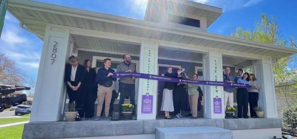 Weber State launches effort at model home to promote use of energy-efficient technology