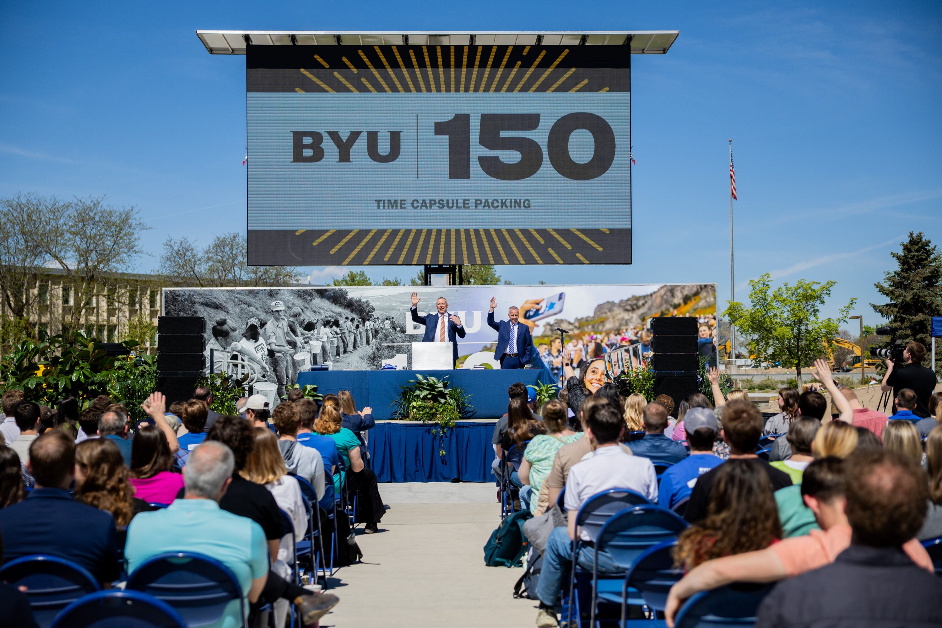 What will be found in BYU's new time capsule?