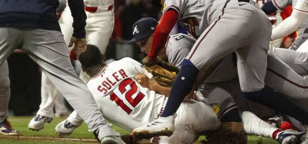Have You Seen This? Baseball game erupts into bench-clearing brawl