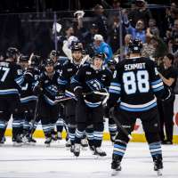 Mammoth finally conquer Oilers as Keller calls game in OT Thriller