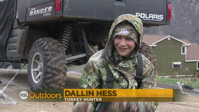 Turkey hunt for Dallin Hess