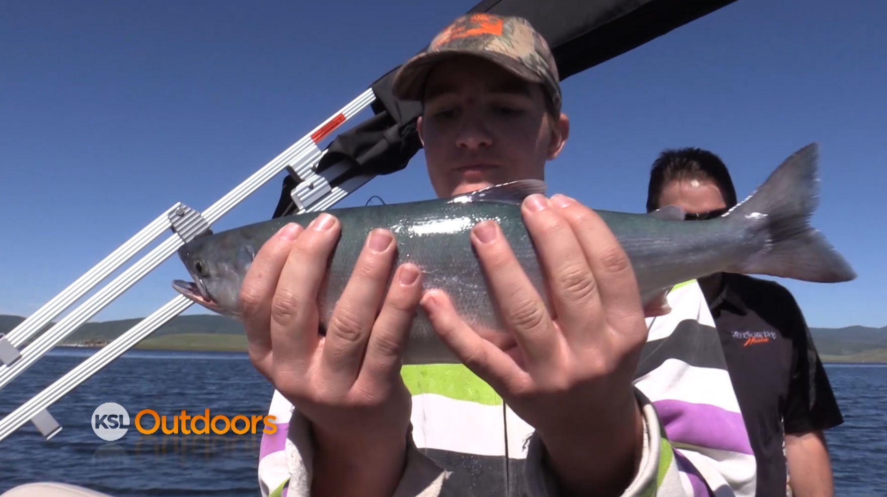 Kokanee Fishing at Strawberry Reservoir with Wednesdays Child
