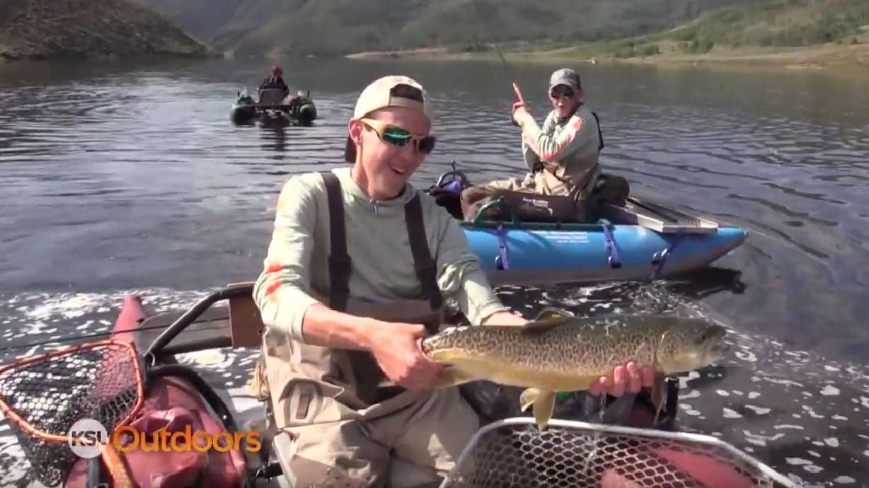 Fishing Currant Creek with Twin Territory