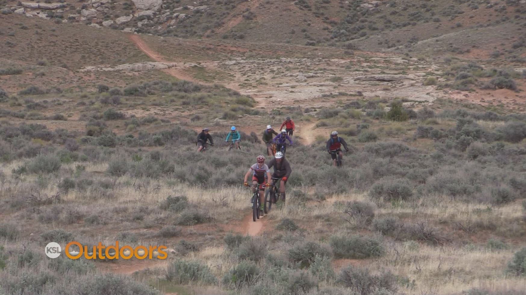 Mountain Biking McCoy Flats in Vernal