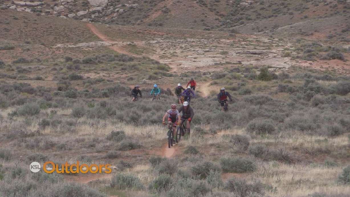 Mountain Biking McCoy Flats in Vernal