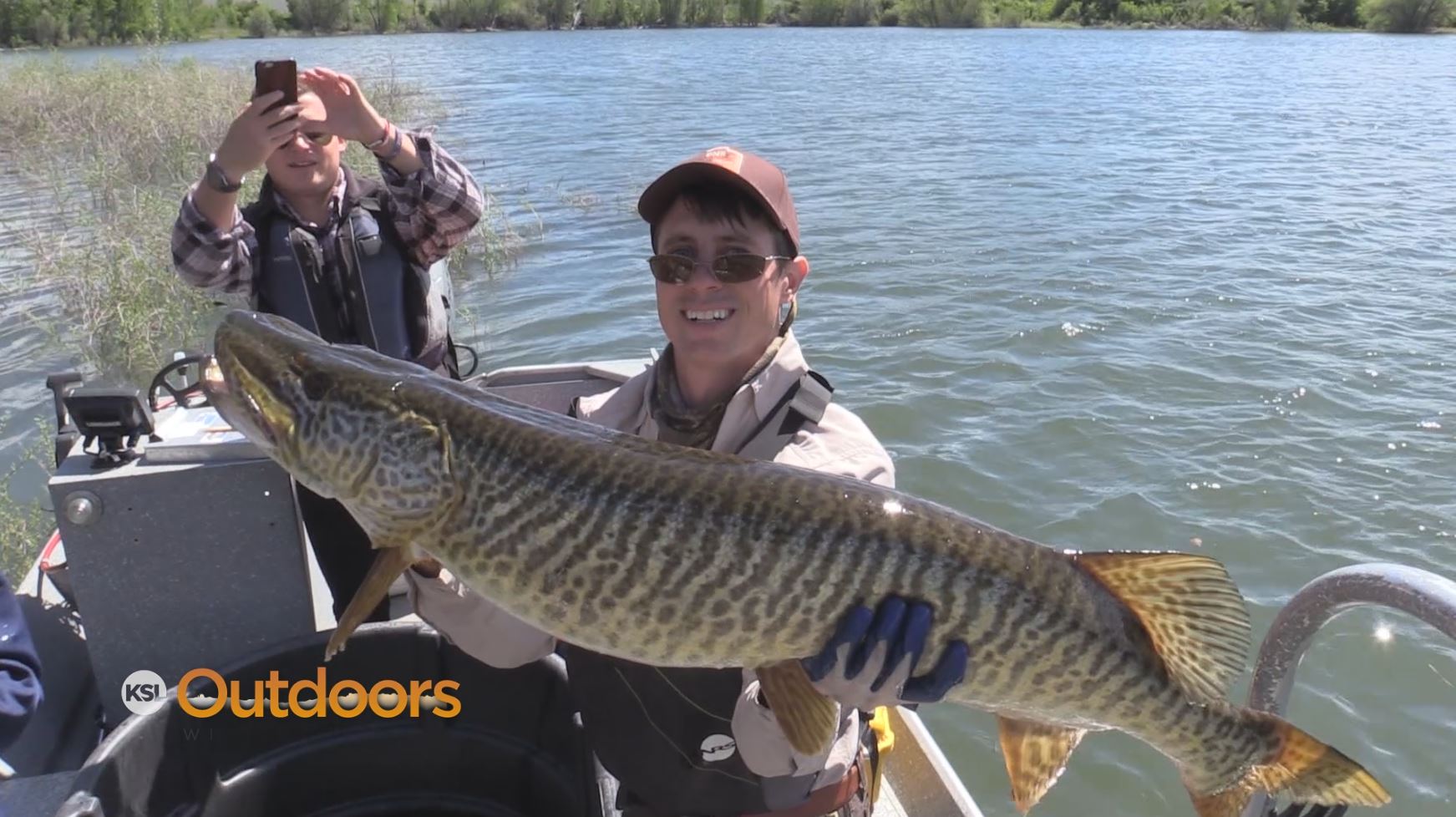 Fishing for Tiger Muskie at Pineview Reservoir
