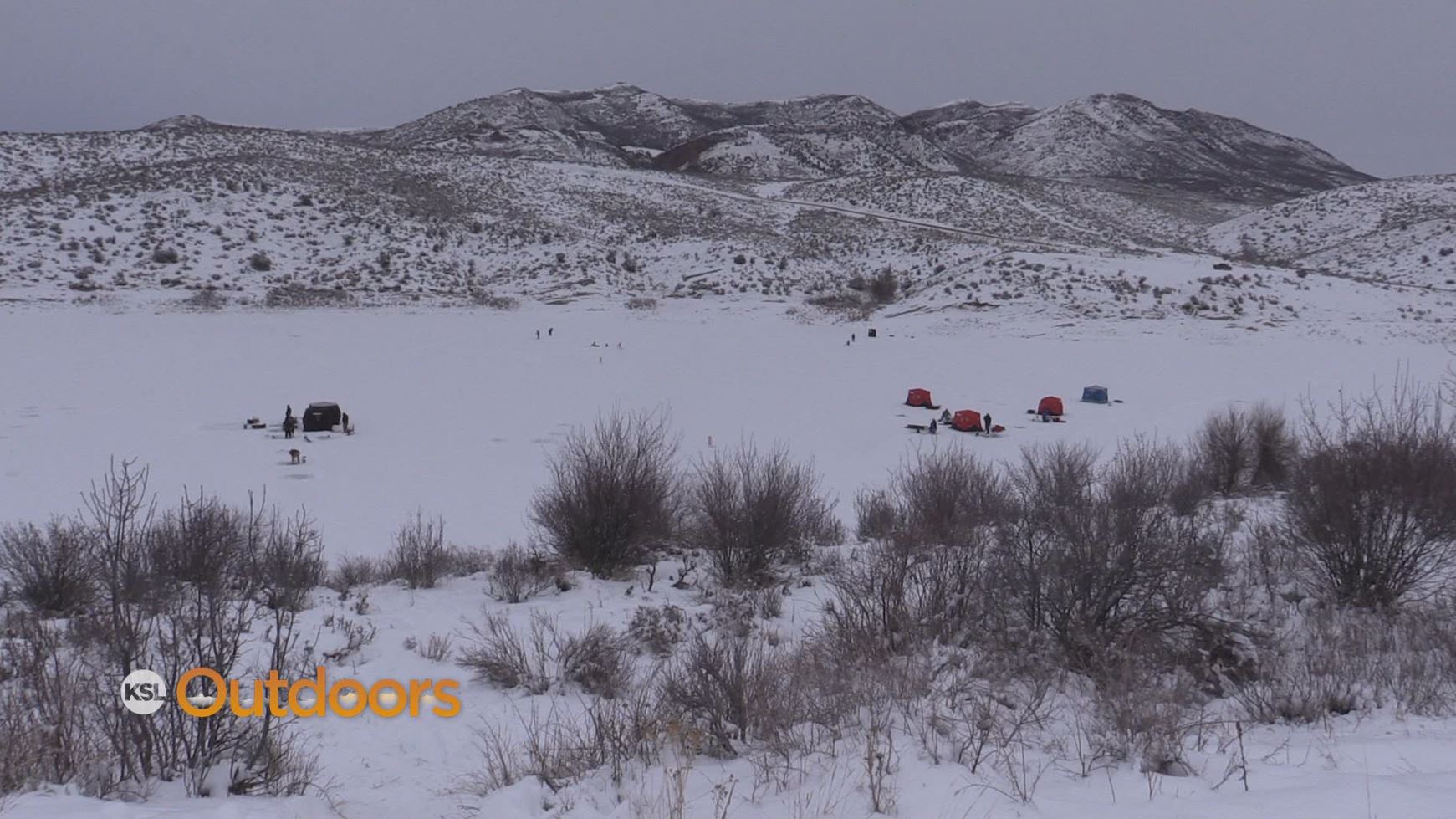 Ice Fishing at East Canyon State Park