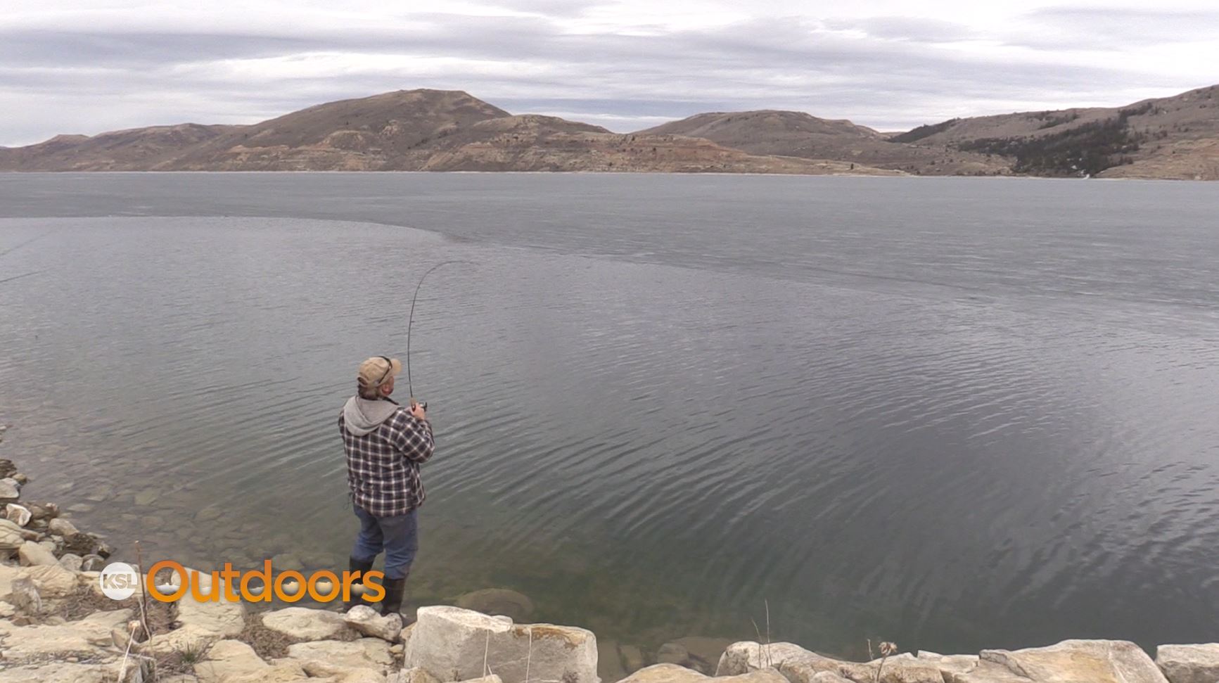 Ice Off Fishing at Strawberry Reservoir