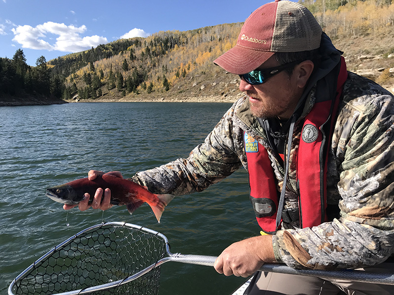 Fishing is Hot at Strawberry Reservoir in the Fall