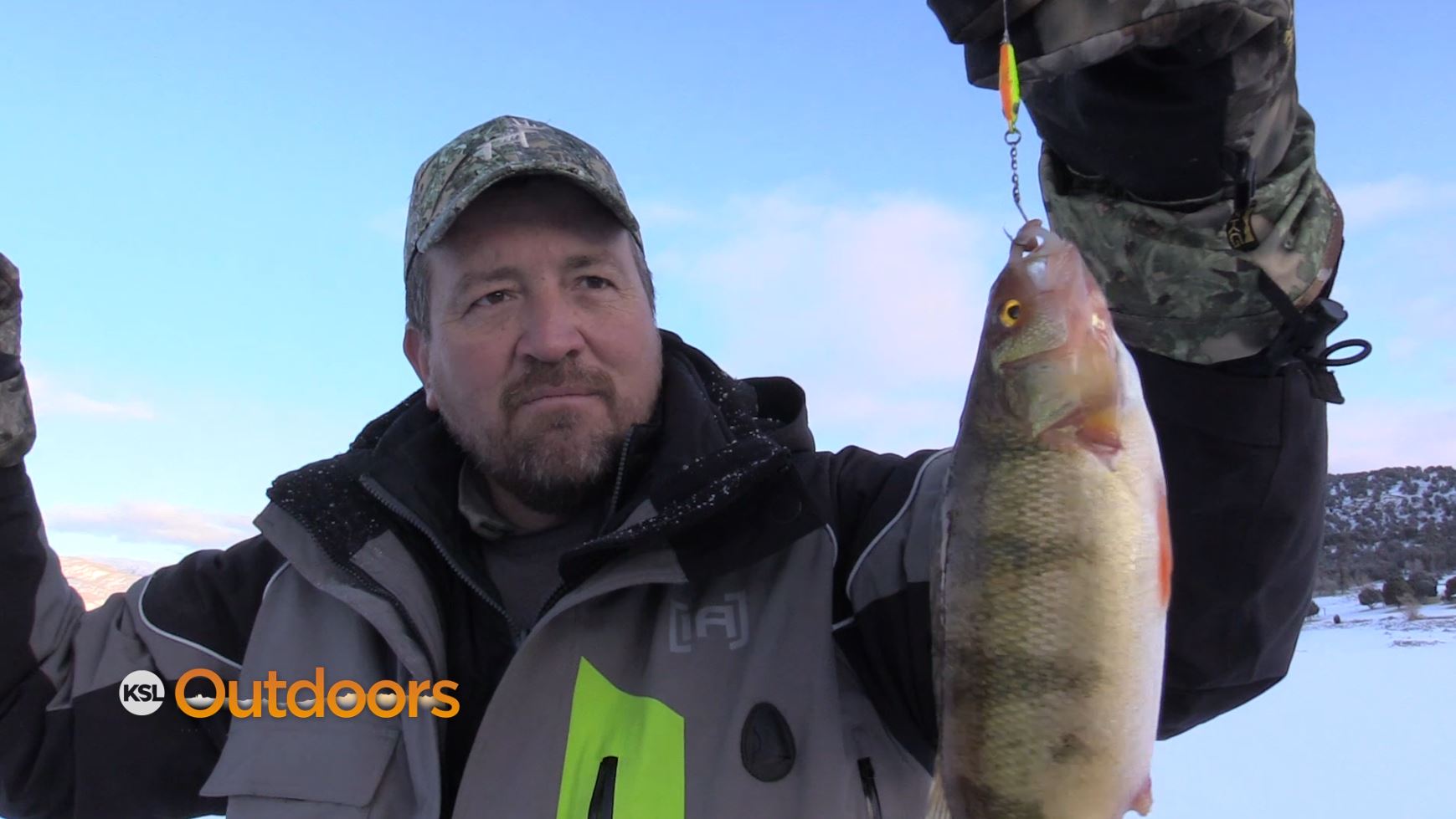 Rockport Reservoir Ice Fishing for Perch and Trout