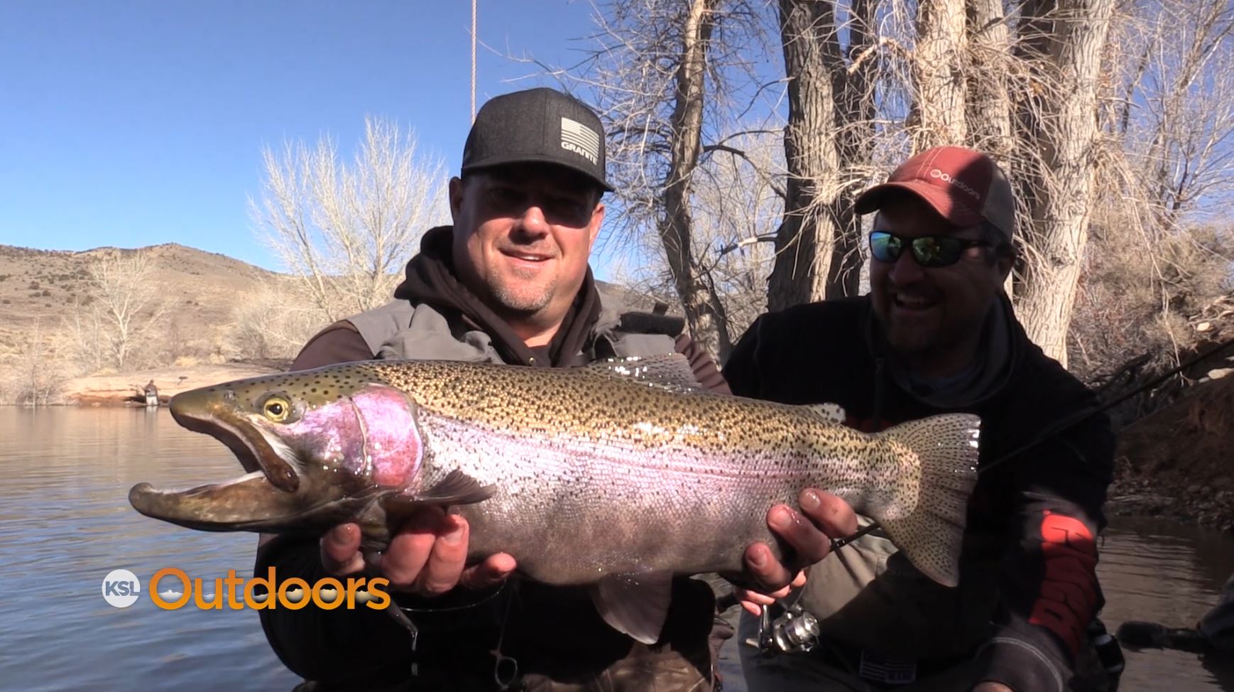 Fishing Ice Off at Otter Creek Reservoir