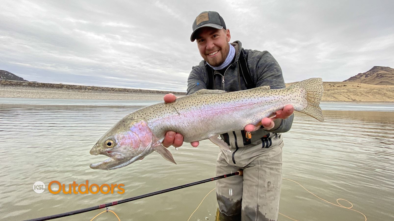 Ice Off and Big Rainbows at Minersville Reservoir