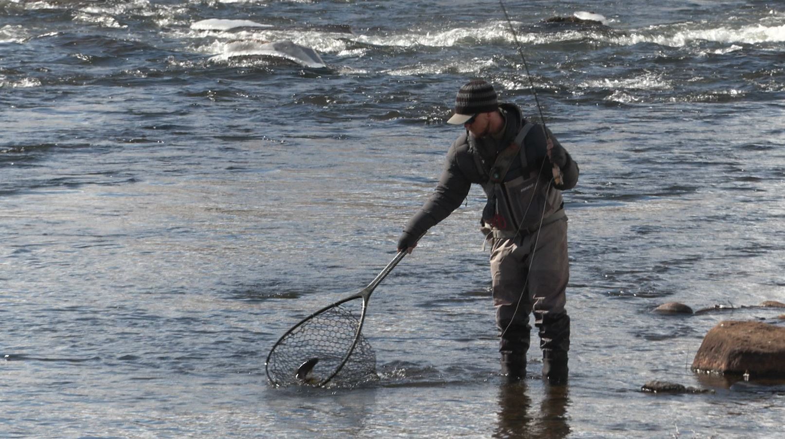 Winter Fly Fishing on the Provo River in Single Digit Temperatures