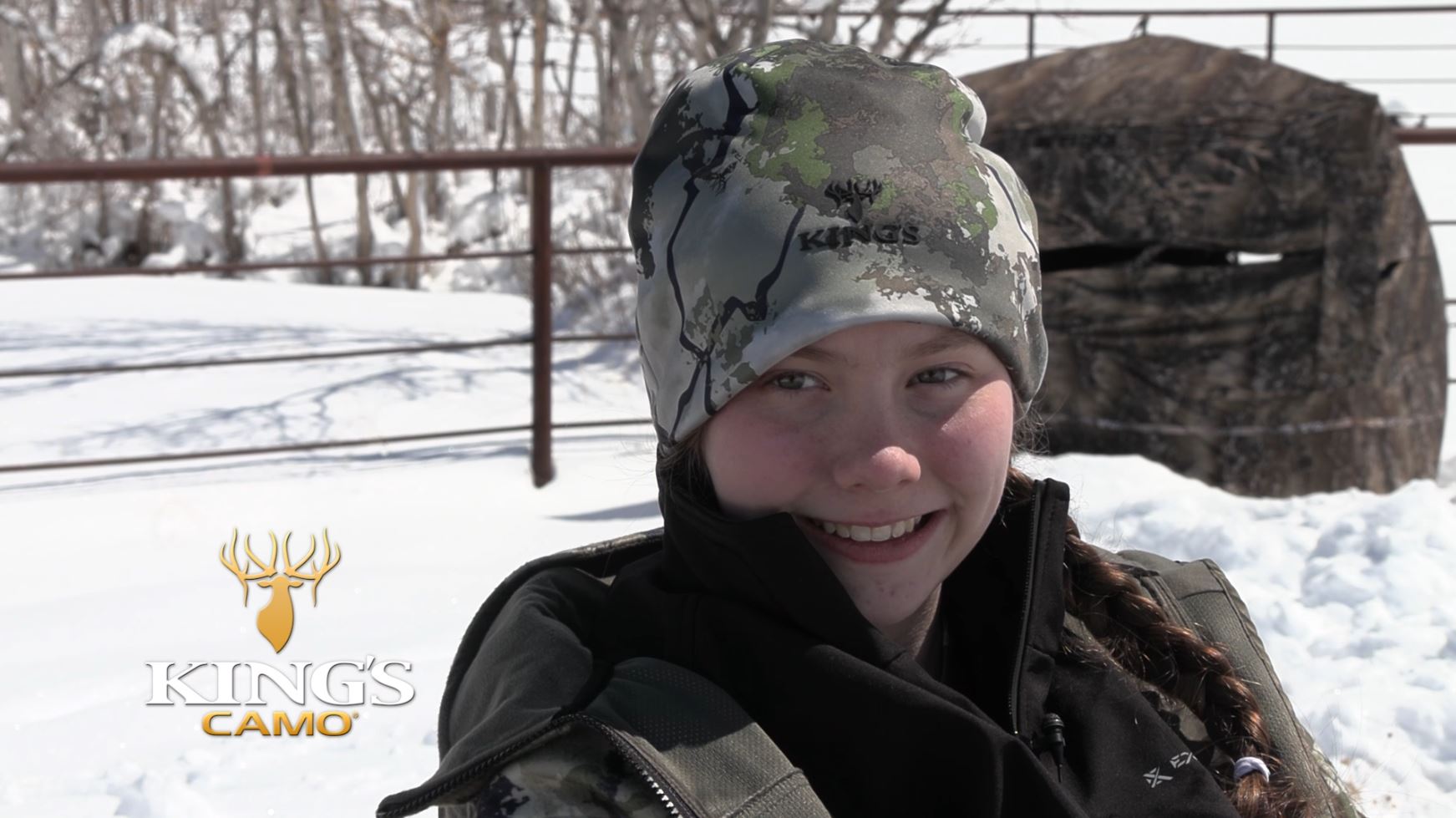 King's Camo Turkey Hunt 2023: Emma and Crue