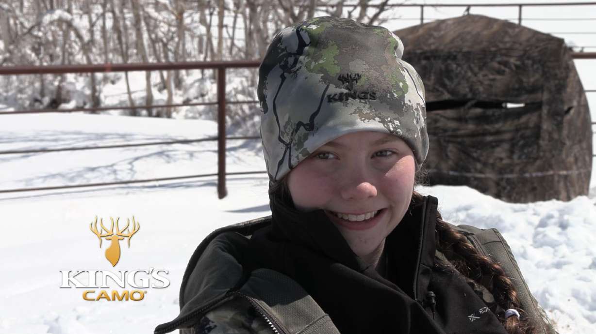 King's Camo Turkey Hunt 2023: Emma and Crue