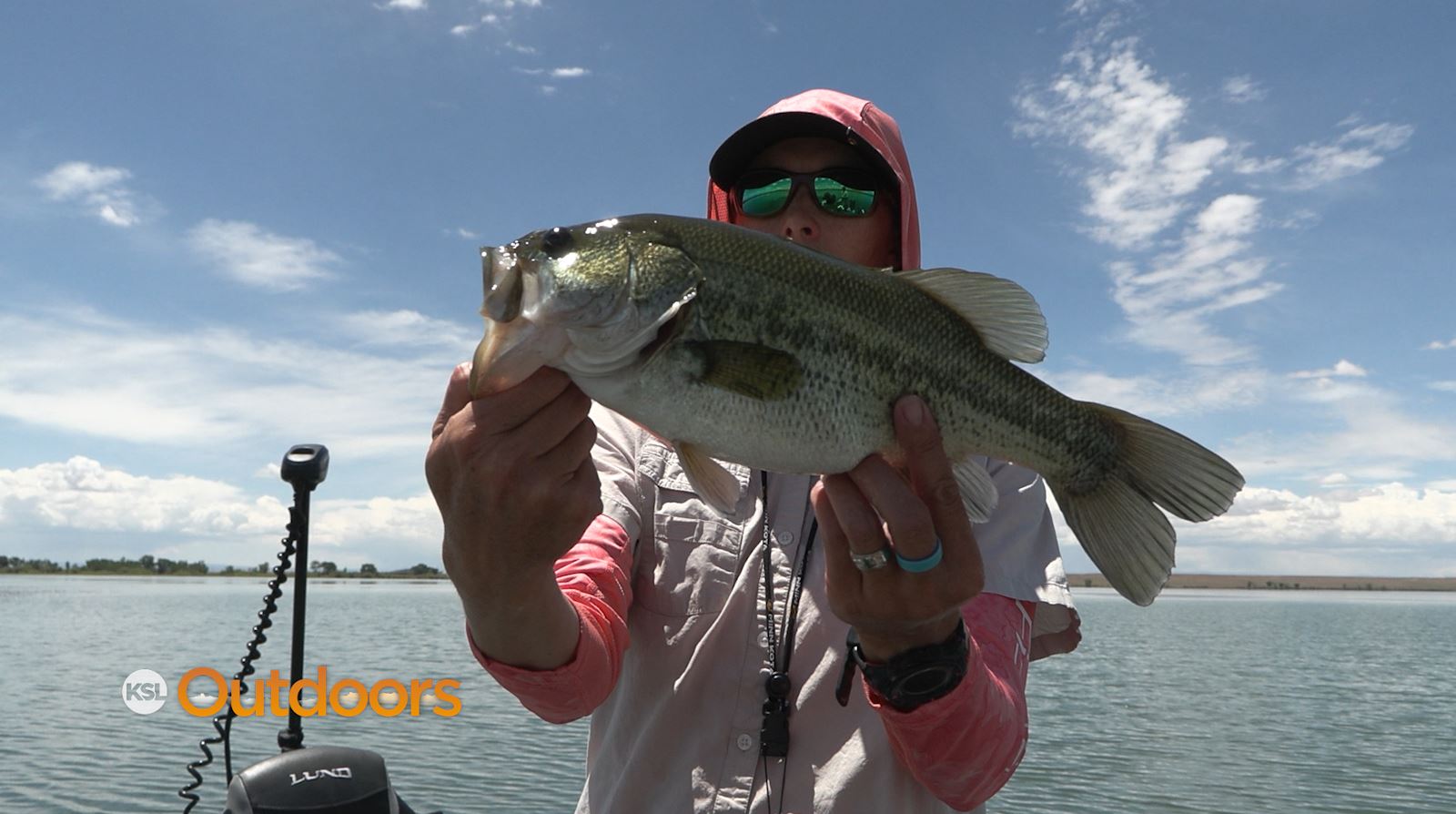 Fishing Largemouth Bass at Pelican Lake