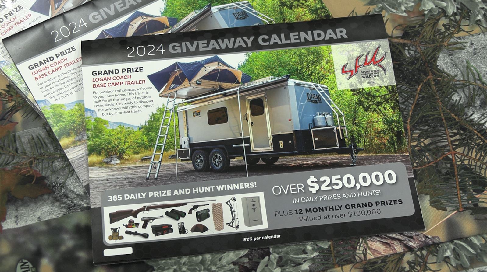 Win Big Prizes with the 2024 S.F.W. Daily Giveaway Calendar