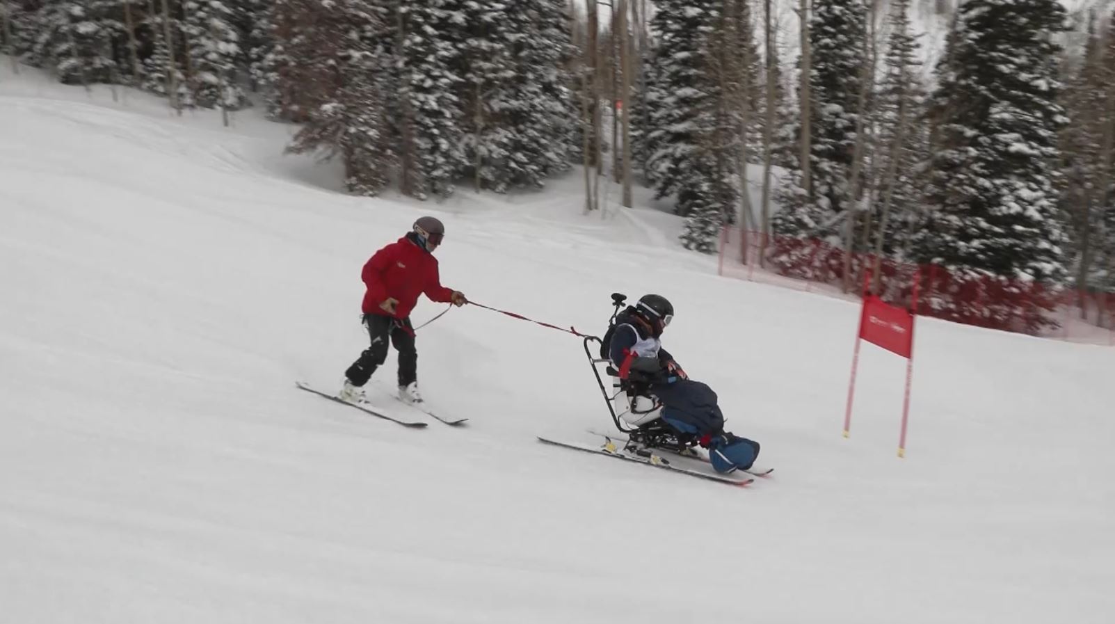 Brian McKenna Tetraski Express Redefines What's Possible for Adaptive Skiers