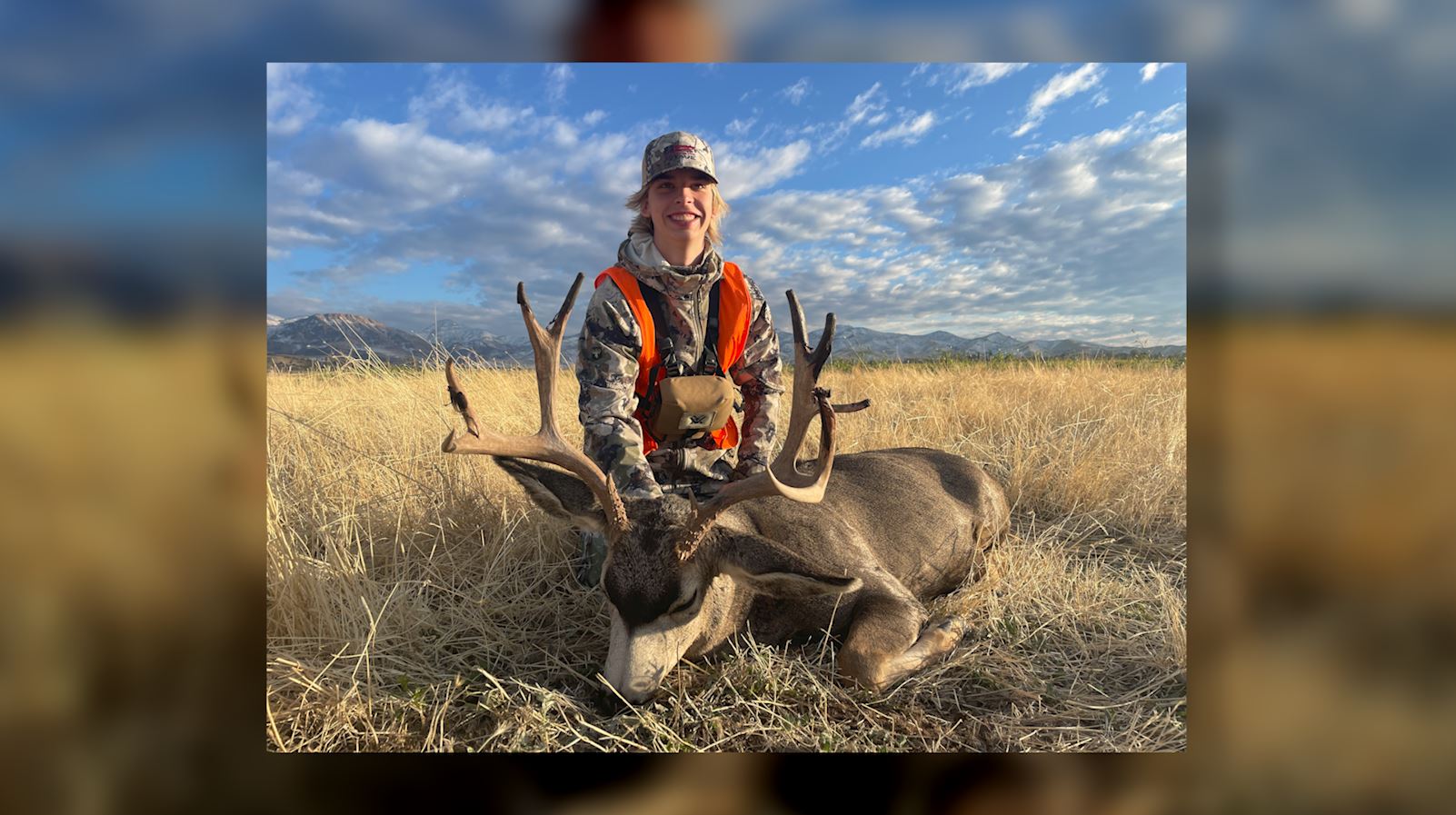 Utah Youth Hunter Takes Big Buck in Oak Creek Unit