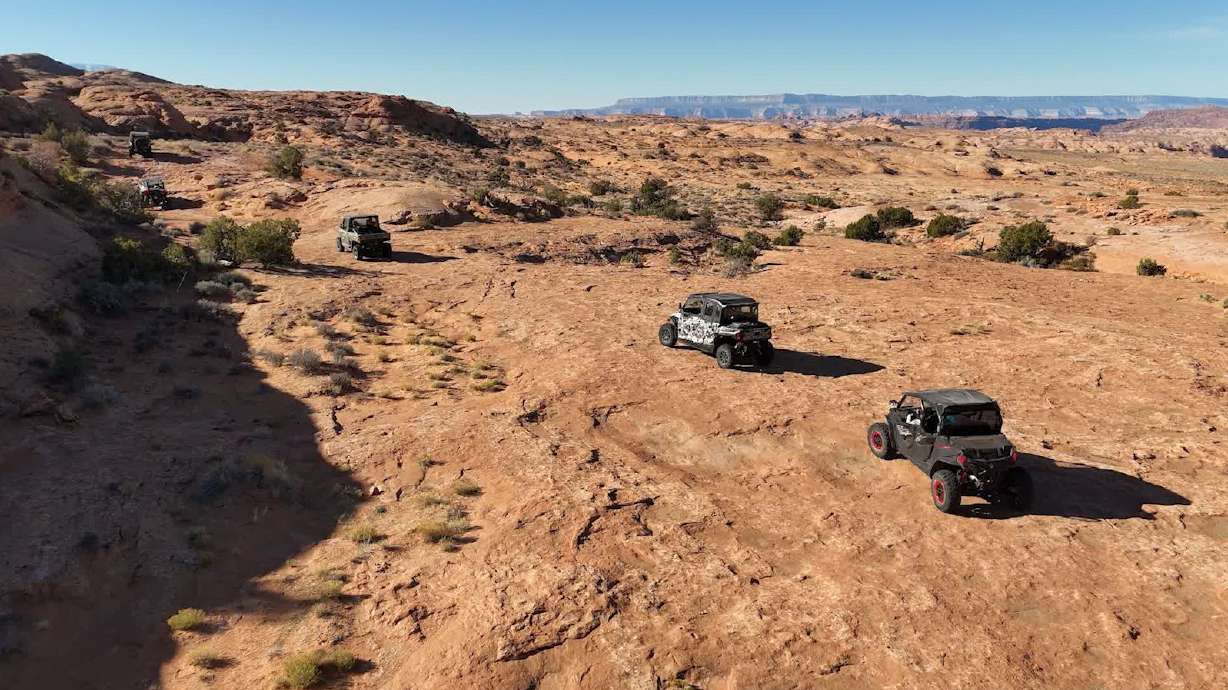 Retracing the Hole in the Rock Expedition's Path on UTVs