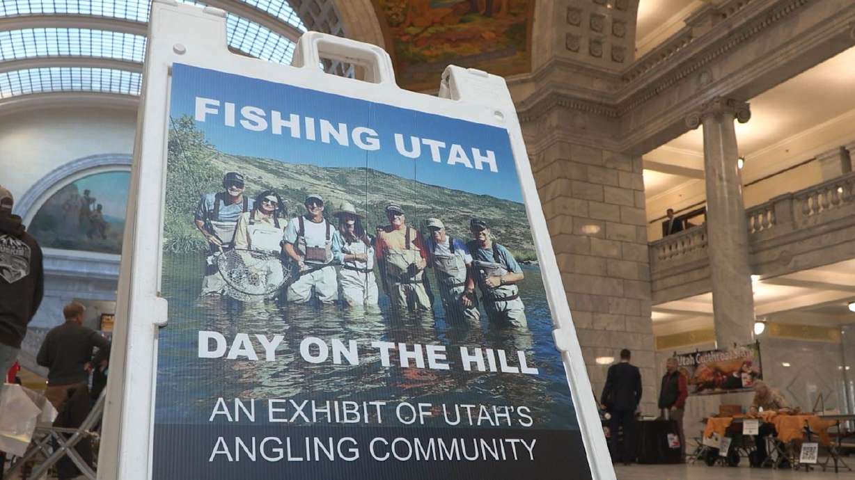 Fishing Utah Day on the Hill