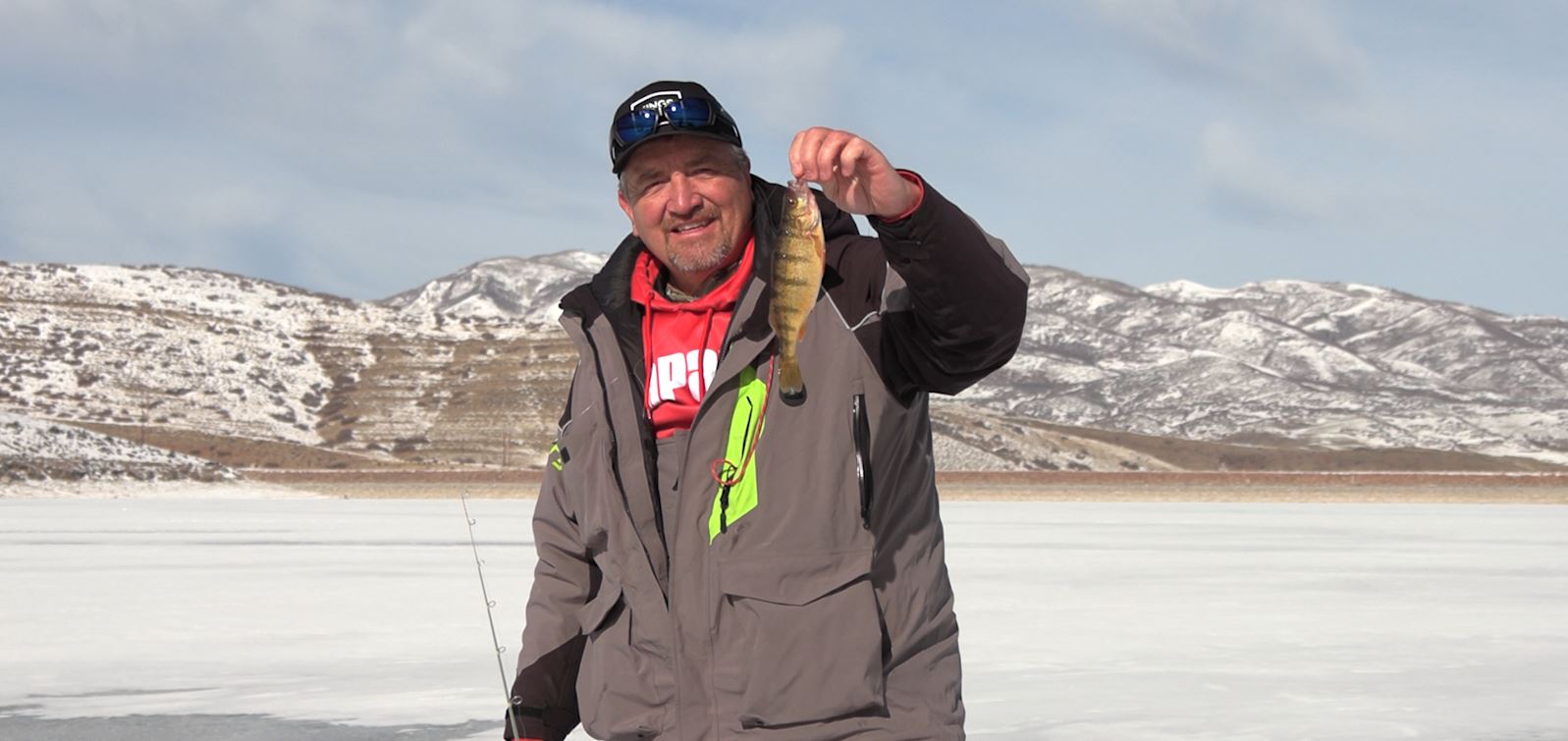 How to Catch and Cook Yellow Perch | Joe Martinez with USA Ice Fishing Team