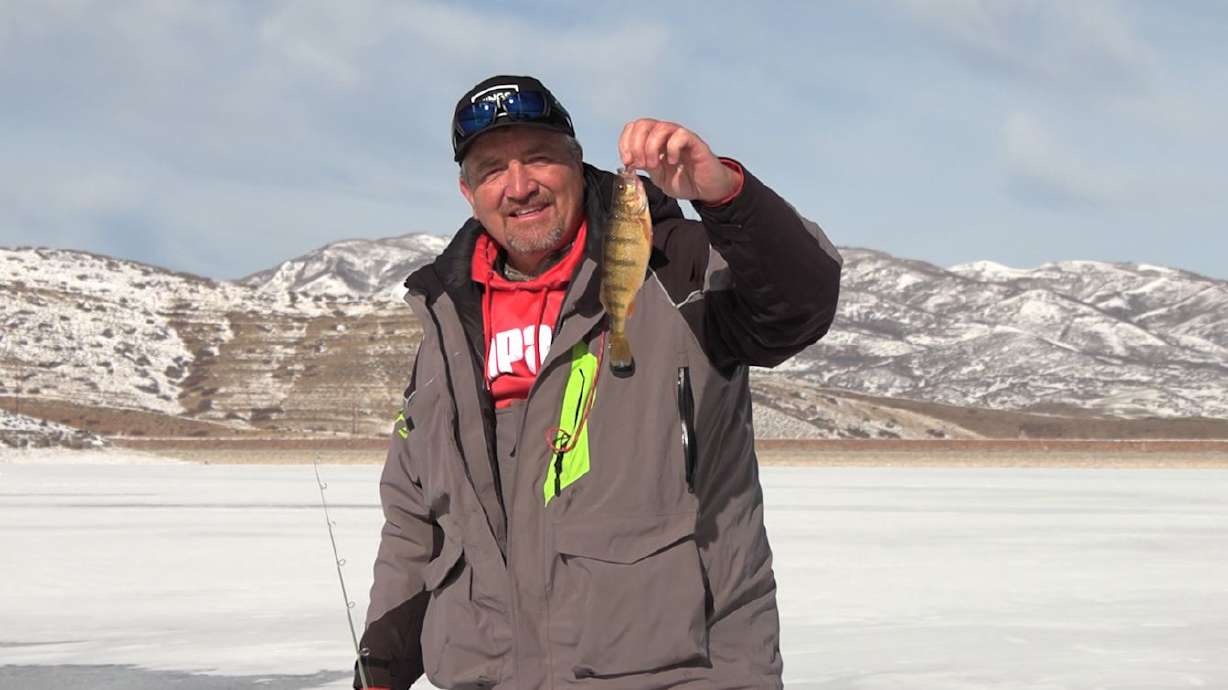 How to Catch and Cook Yellow Perch | Joe Martinez with USA Ice Fishing Team