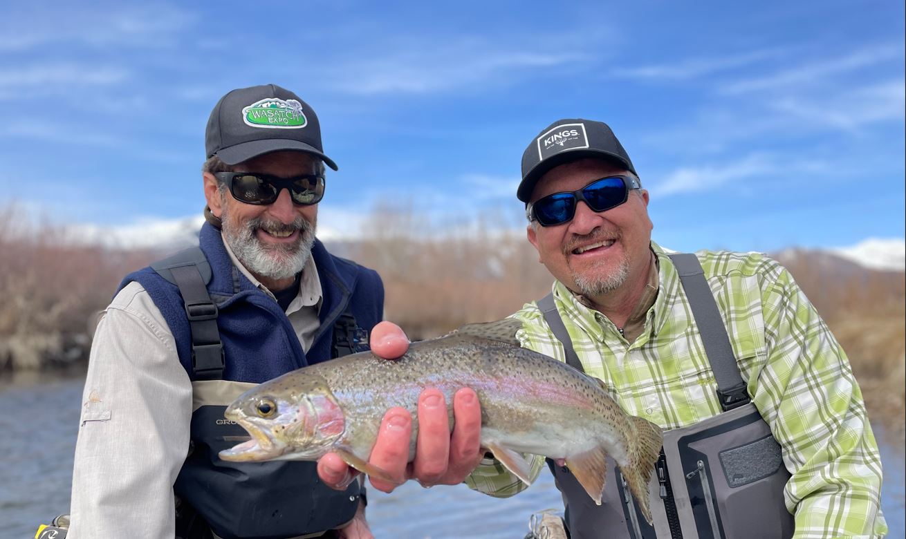 Big Rainbow Trout on the Middle Provo River