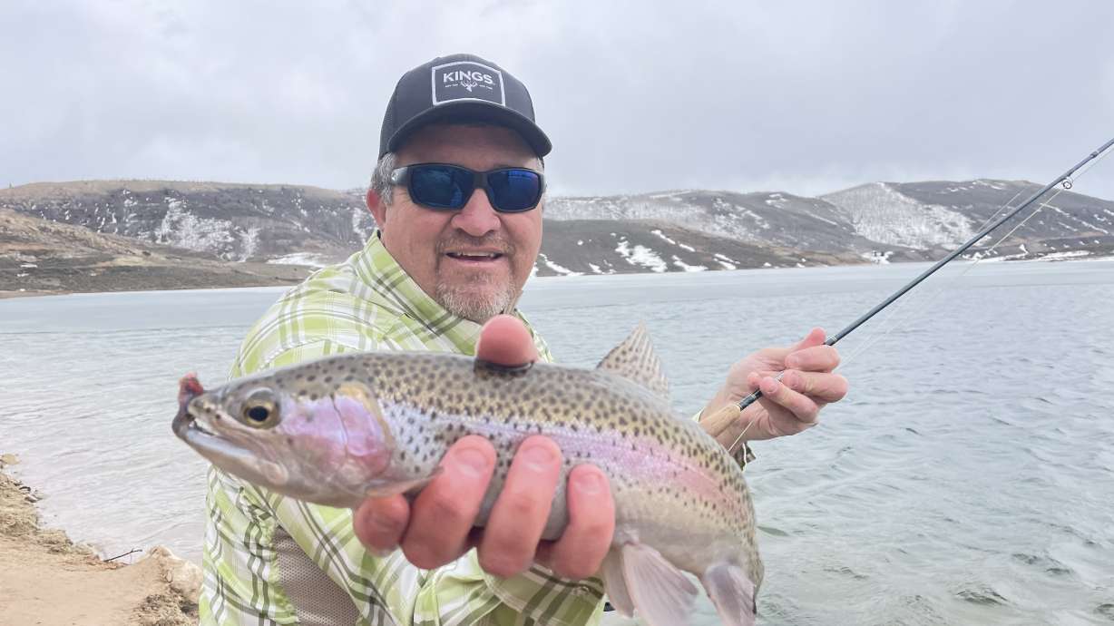 Ice Off at Strawberry Reservoir 2025 | The Best Time of Year to Go Shore Fishing