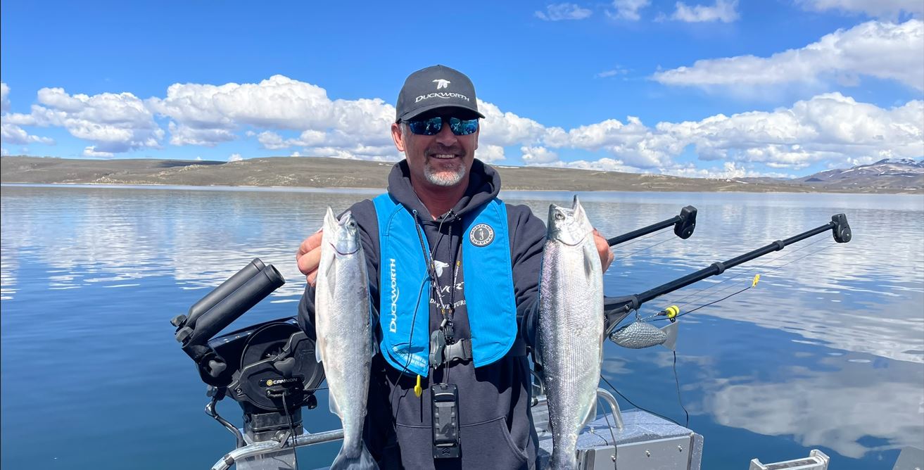 Spring 2025 Kokanee Fishing at Strawberry with Kokanee Krew