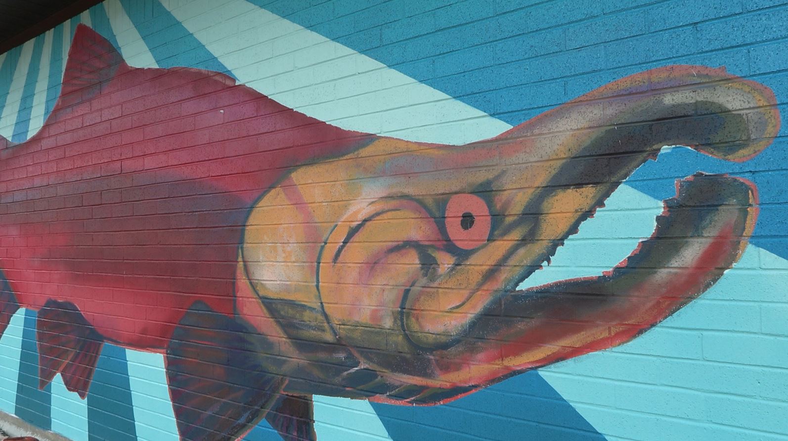 New Kokanee Mural Unveiled at Strawberry Reservoir | Utah Wildlife Walls