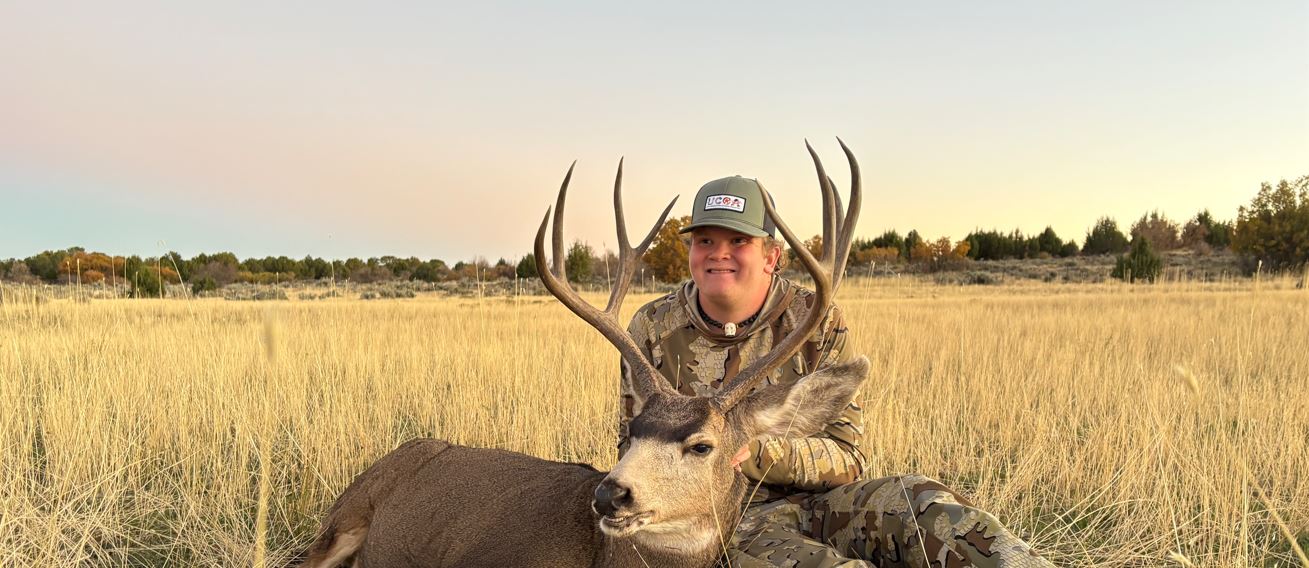 Autistic Teen Hunts Big Southern Utah Mule Deer