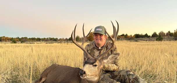 Autistic Teen Hunts Big Southern Utah Mule Deer