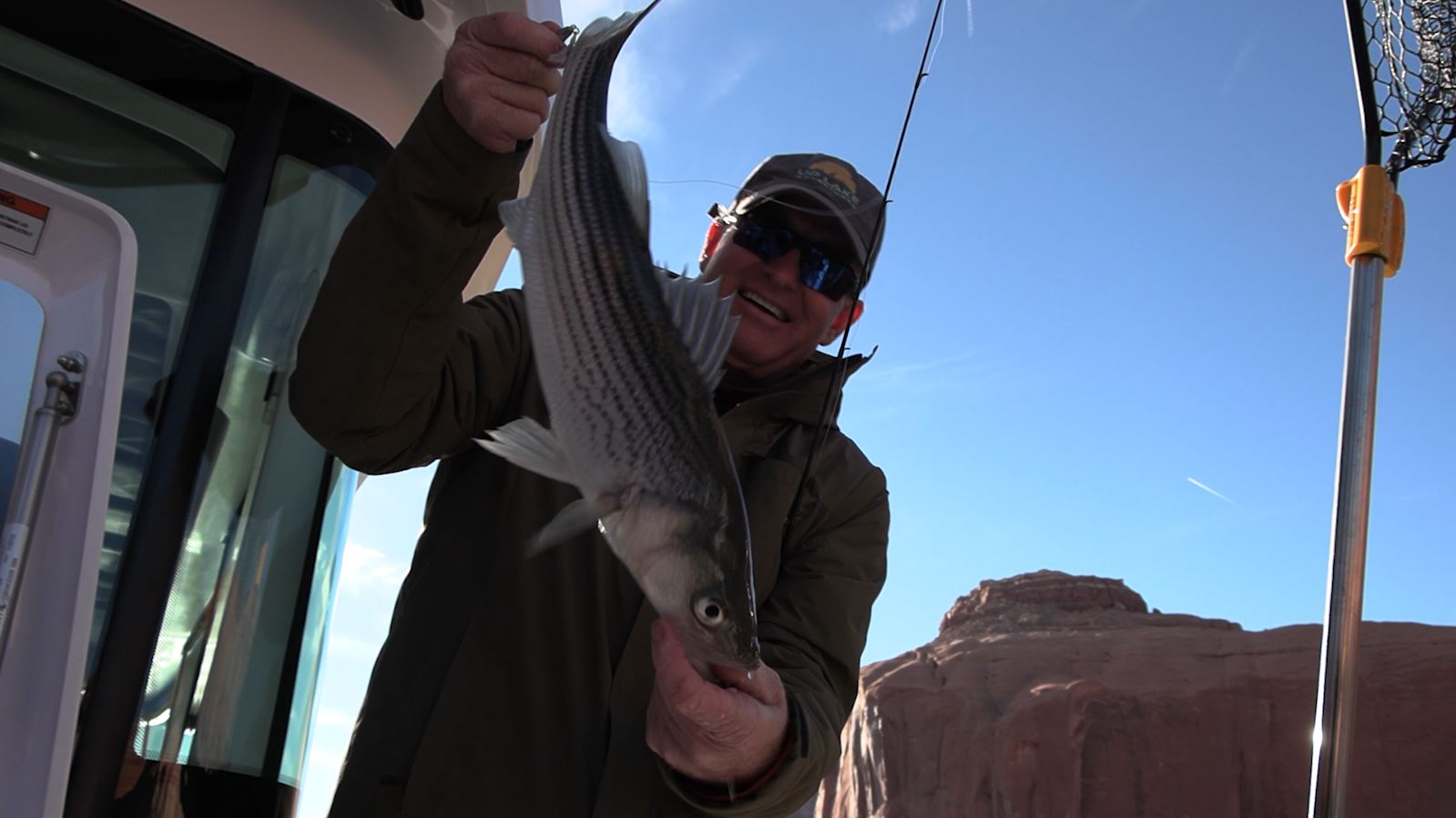 Striper Fishing Frenzy at Lake Powell with Uplake Adventures