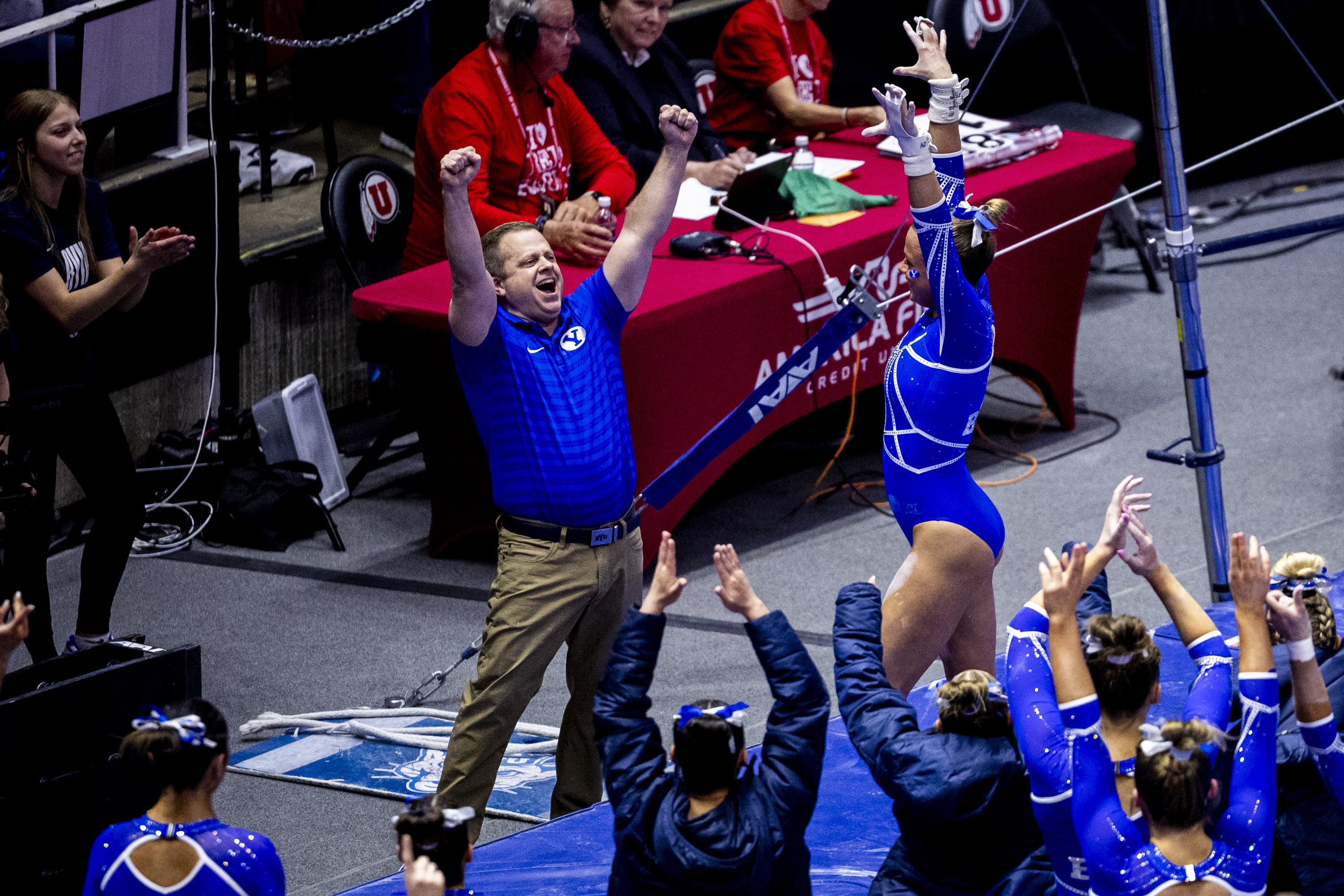 After 11 years as gymnastics coach, Guard Young out at BYU
