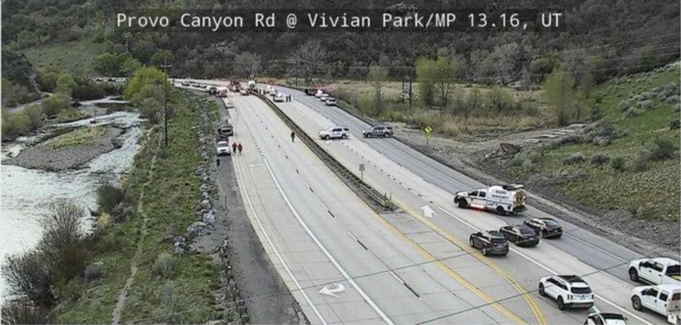 Vineyard motorcyclist killed in Provo Canyon crash 