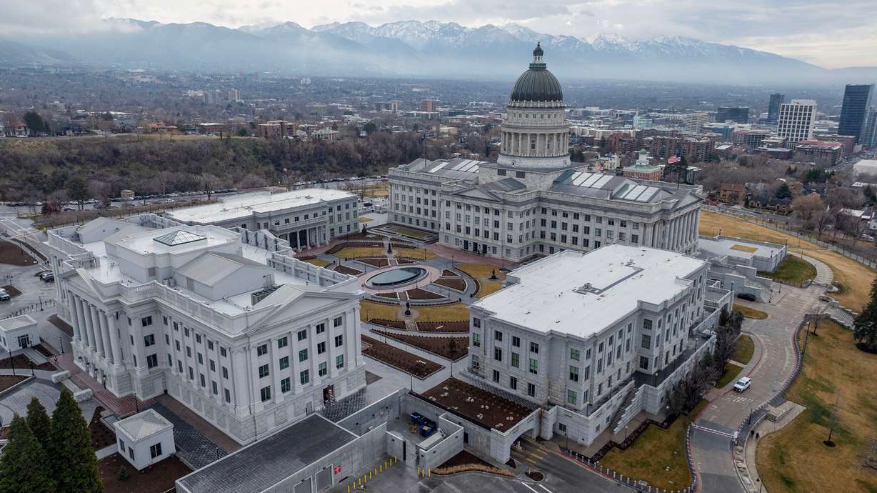 The Utah Capitol in Salt Lake City on March 2.