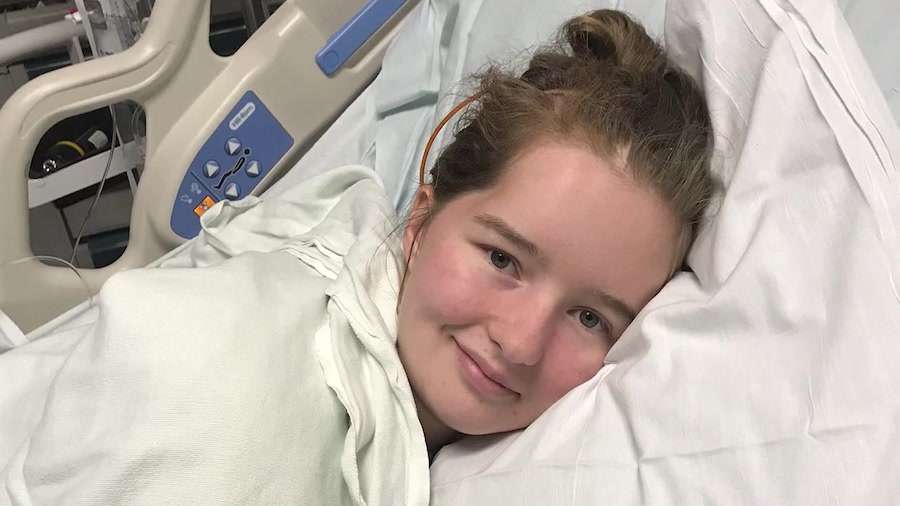 Deserae Turner in the hospital. A new law that will change how suspects of violent crimes are charged, inspired by her story, will take effect next month.