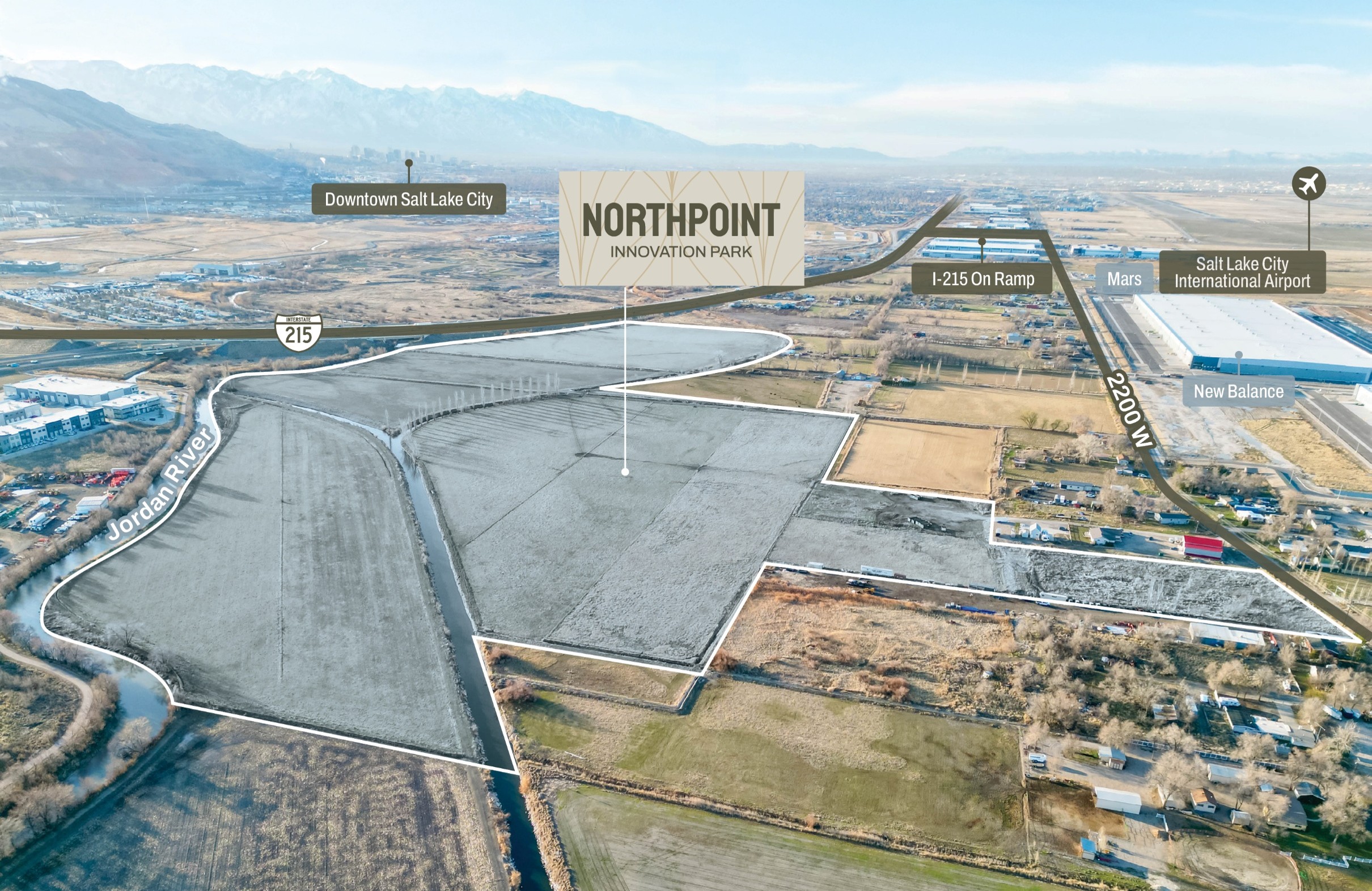 Financing secured for 94-acre industrial development in Salt Lake's Northwest Quadrant