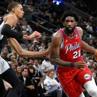 Joel Embiid has appendectomy, leaving former MVP's status for postseason in doubt