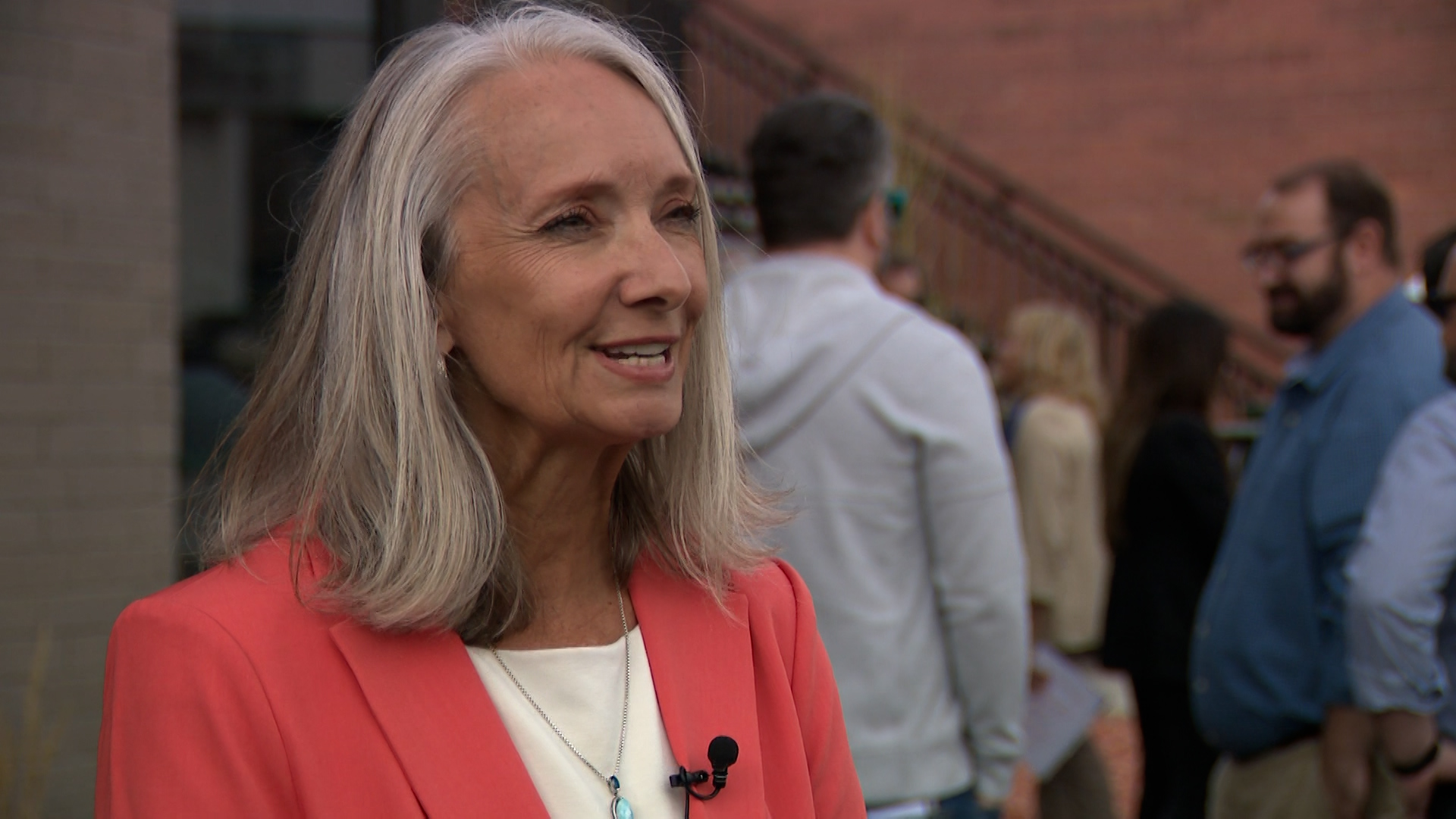 Switchpoint CEO Carol Hollowell speaks with KSL, Thursday. Hollowell hopes the new additions to the housing facility will put a dent in the housing crisis in Utah.